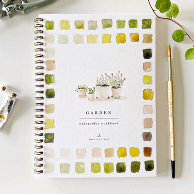 Cahier d'Aquarelles Garden - Emily Lex Studio