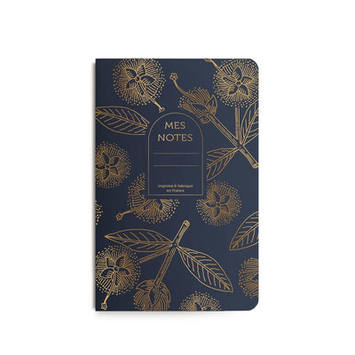 Carnet Cousu - Pompons Bleu - Les Editions du Paon
