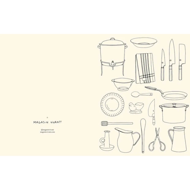 Carnet de Coloriage - Cuisines - Zoé de las Cases