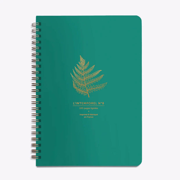 Cahier Intemporel "N°8 FOUGERES" - Les éditions du Paon