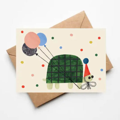 Carte PARTY TURTLE - Daria Solak Illustrations