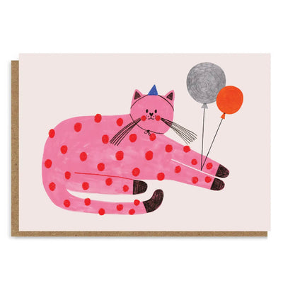 Carte PINK CAT - Daria Solak Illustrations