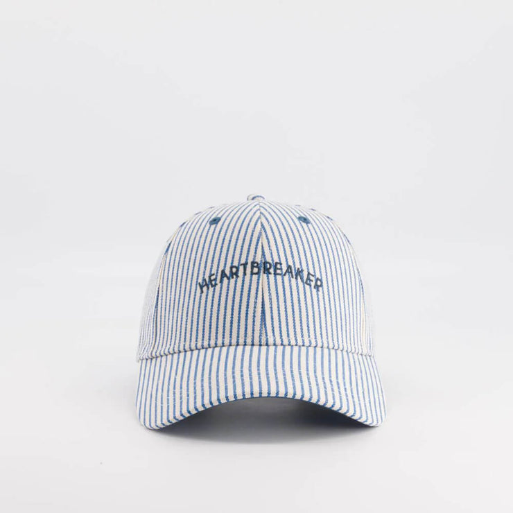 Casquette Rayée Bleue - Heartbreaker - Chamaye