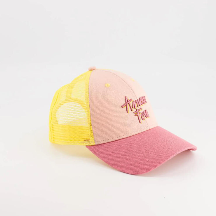 Casquette Trucker - Amour Fou Jaune - Chamaye