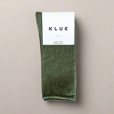Chaussettes à Paillettes khaki - Klue