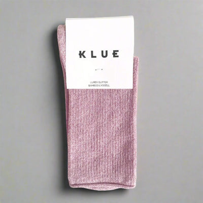 Chaussettes à Paillettes roses - Klue