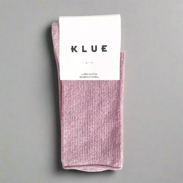 Chaussettes à Paillettes roses - Klue