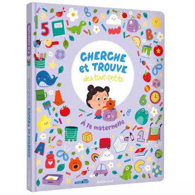Livre cherche et trouve des tout-petits A la maternelle - Auzou