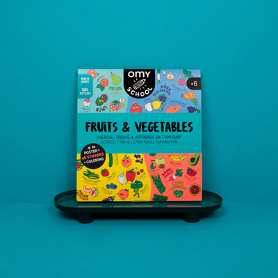 Poster didactique - Fruits & Vegetables - OMY