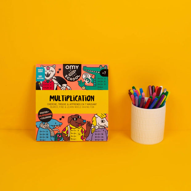 Poster didactique - Multiplication - OMY