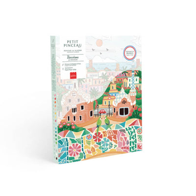 Kit de Peinture au Numéro - Barcelone - La Petite Épicerie