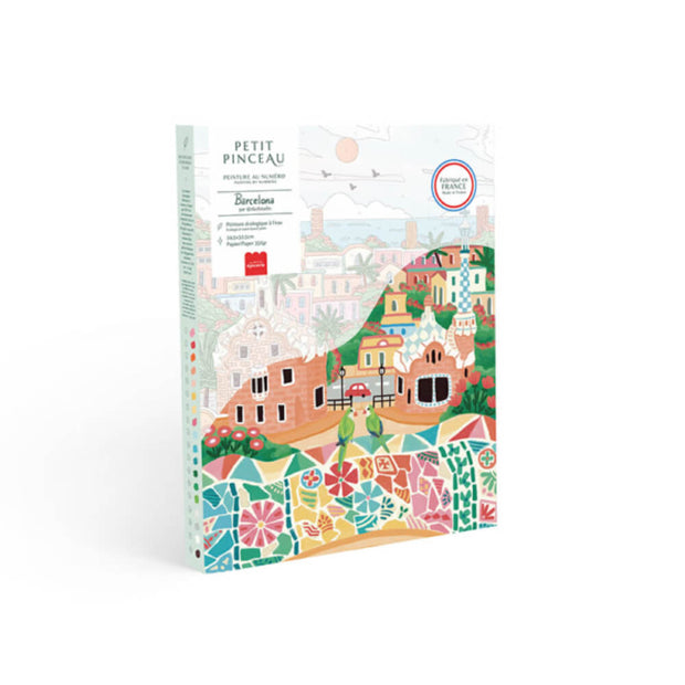 Kit de Peinture au Numéro - Barcelone - La Petite Épicerie
