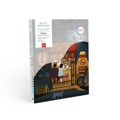 Kit de Peinture au Numéro - Izakaya par Eloze et M. Verlaine  - La Petite Epicerie