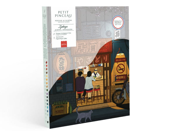 Kit de Peinture au Numéro - Izakaya par eEoze et M Verlaine  - La Petite Epicerie