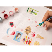 Kit de Peinture au Numéro - Week-end à Tokyo par Yuzu and Mikan - La Petite Epicerie