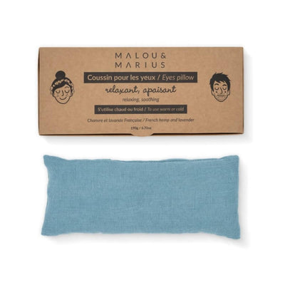 Coussin Relaxant Pour Les Yeux - Bleu Canard - Malou & Marius