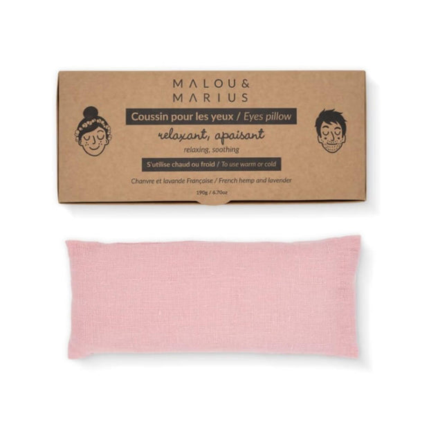 Coussin Relaxant Pour Les Yeux - Rose Clair - Malou & Marius