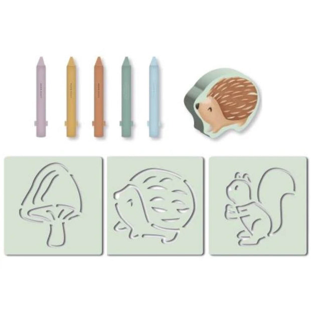 Crayons de bain forest friends - Little dutch