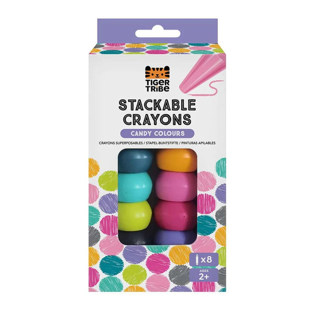 Crayons superposables Candy colours - Tiger tribe