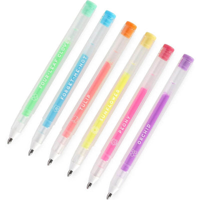 6 crayons pastel gel - Legami