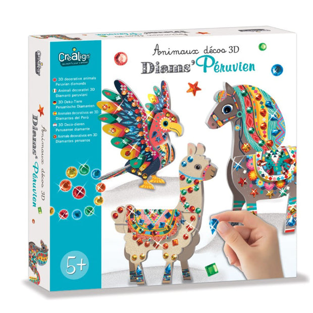 Animaux 3D diams péruvien - Crealign