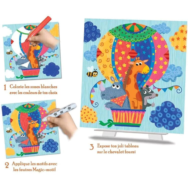 Coloriage magique - Les Exploracolo - Crealign