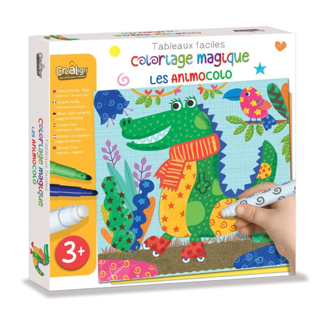 Coloriage magique - Les Animocolo - Crealign