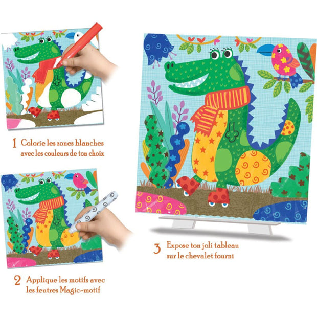Coloriage magique - Les Animocolo - Crealign