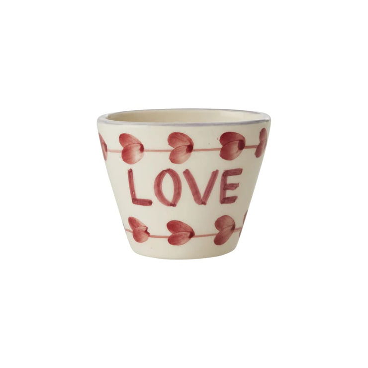 Gobelet Expresso Coeurs rouges - Rice
