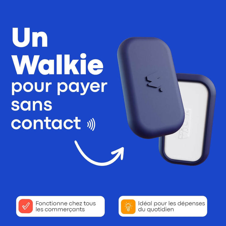Porte-Monnaie Sans Contact - POP Rose - Money Walkie