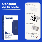 Porte-Monnaie Sans Contact - POP Rose - Money Walkie