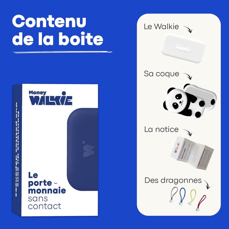 Porte-Monnaie Sans Contact - POP Rose - Money Walkie