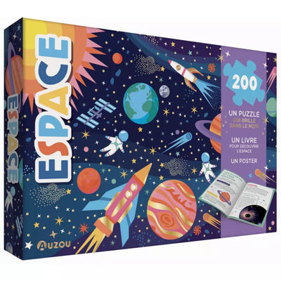Puzzle espace 100 pièces - Auzou