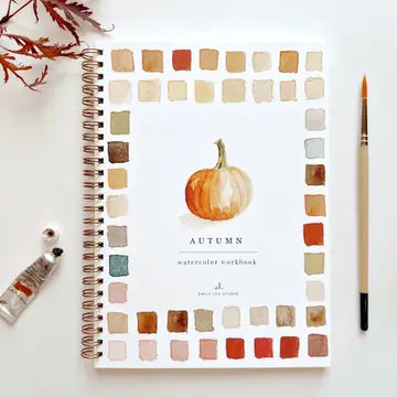 Cahier d'aquarelle d' Automne - Emily Lex Studio