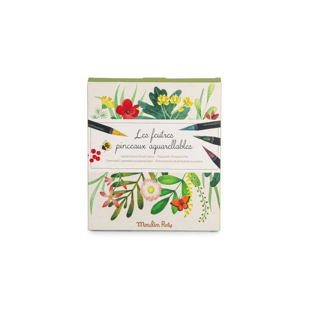 Les feutres pinceaux aquarellables - Moulin Roty