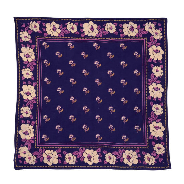 Foulard Nur Violine Indigo - Bonheur du jour