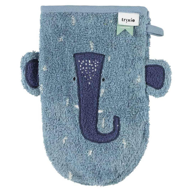 Gants de toilette dino et éléphant - Trixie
