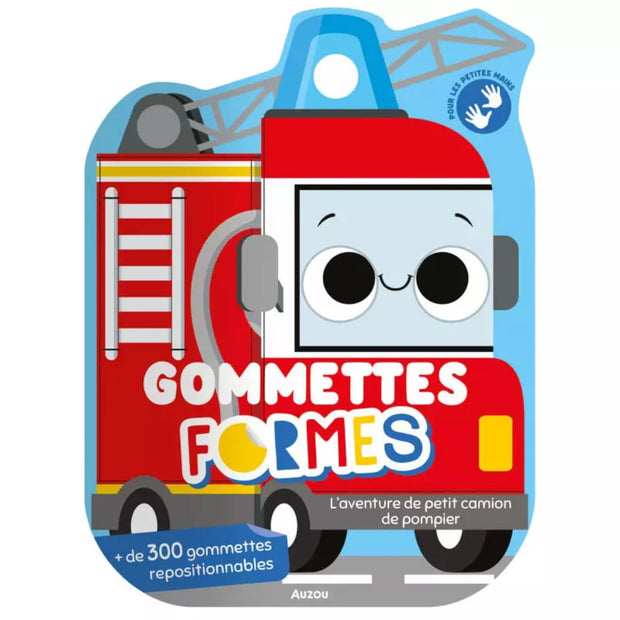 Gommettes formes pompier - Auzou