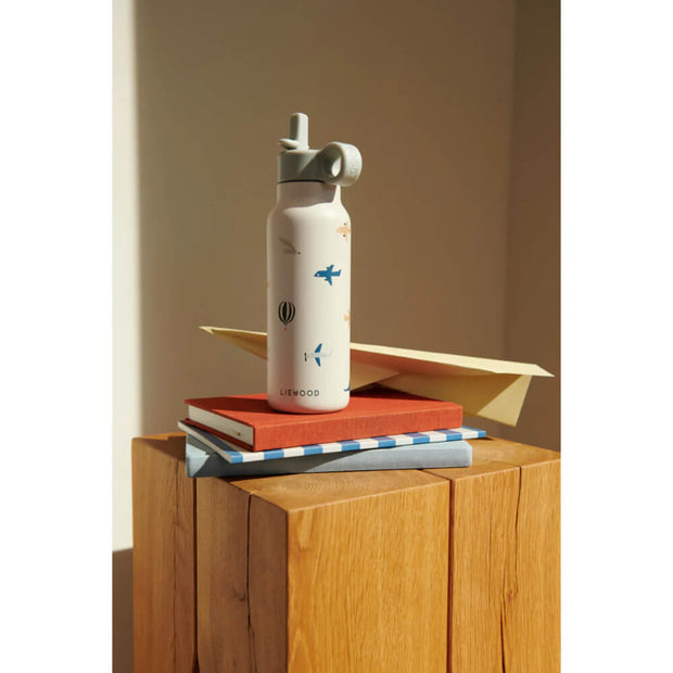 Gourde isotherme avion 350 ml - Liewood