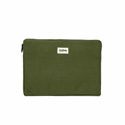Housse d'ordinateur Ava Olive M (38x27x2cm) - Hindbag