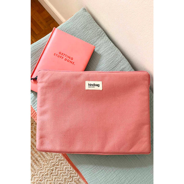 Housse d'ordinateur Ava Blush M (38x27x2cm) - Hindbag