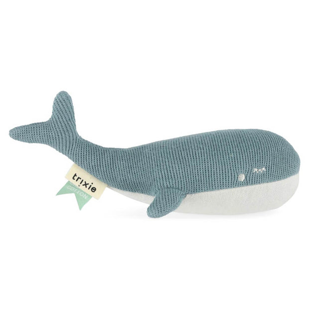 Hochet peluche baleine - Trixie
