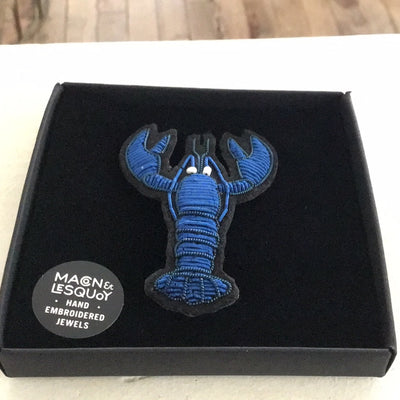 Broche Homard Bleu - Macon & Lesquoy