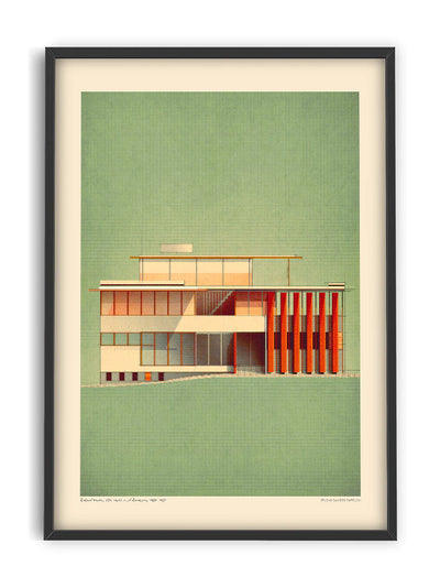 Affiche 70x100 - Sander Patelski VDL Studio Richard Neutra 1930-1932