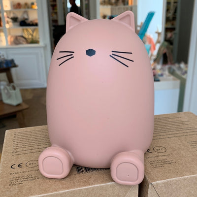 Tirelire chat silicone Liewood