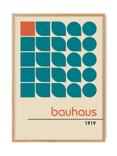 Affiche 70x100 Bauhaus exhibition - Transform Ausstellung 1923 (1919)