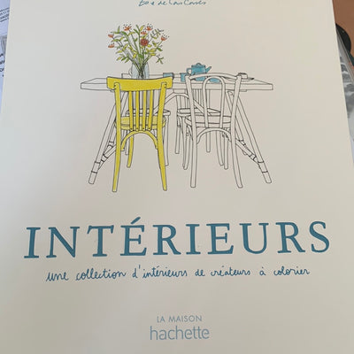 Carnet de coloriage - Intérieurs