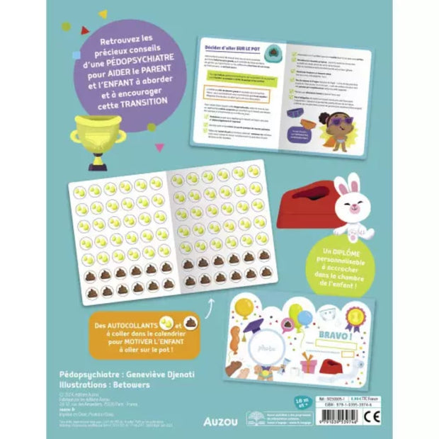 Cahier je vais sur le pot - Auzou