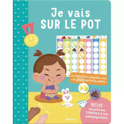 Cahier je vais sur le pot - Auzou
