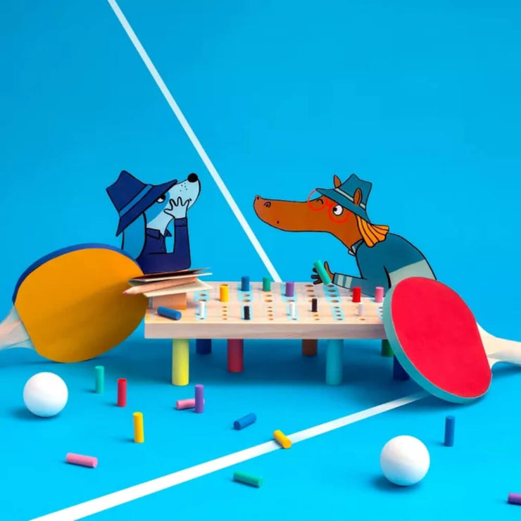 Jeu de Société - Code Secret en Bois - Les Loufoques - Moulin Roty